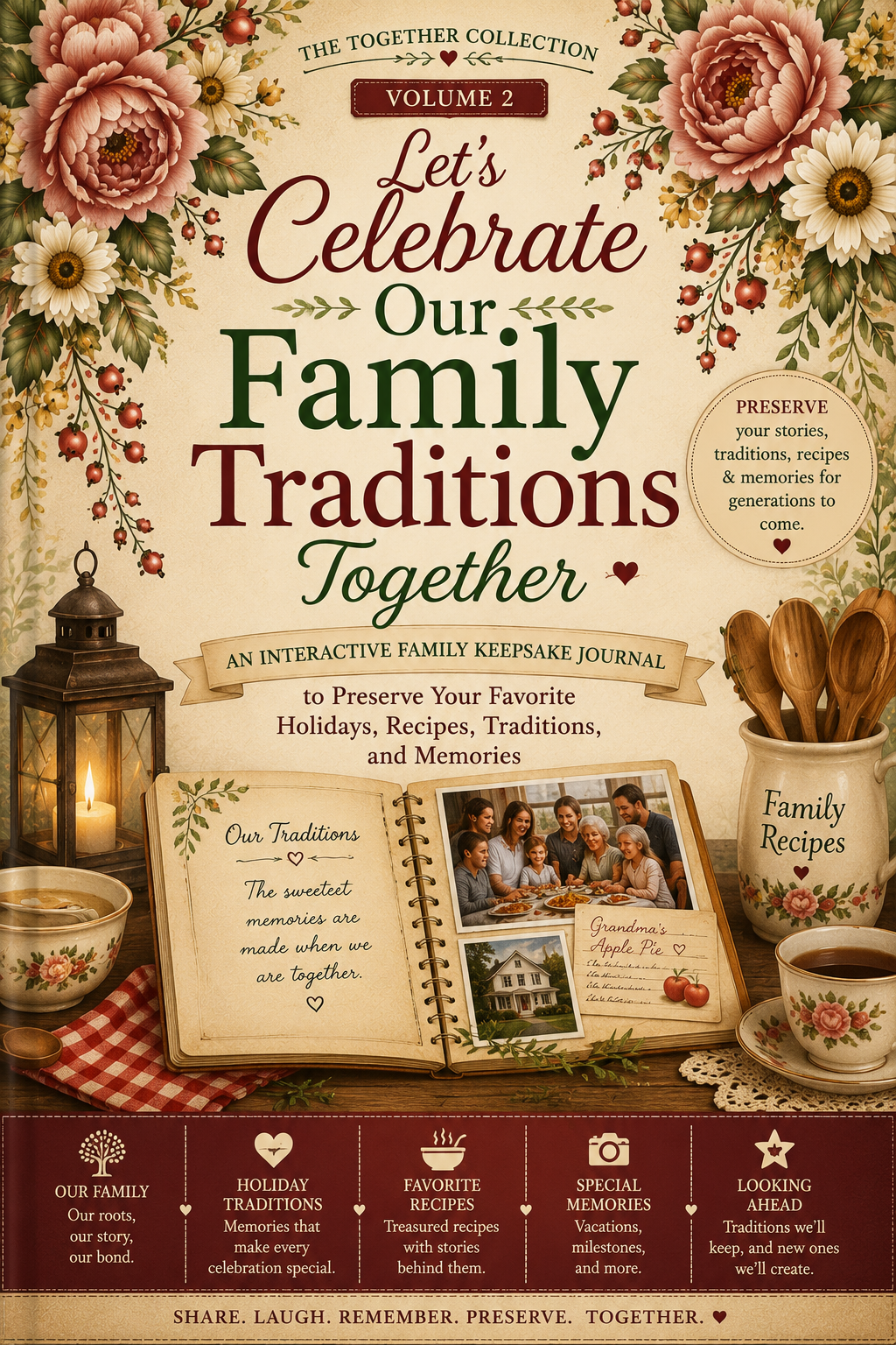 Cover of Let's Remember Our Holidays Together – The Together Collection by Cheryl A. McKenzie